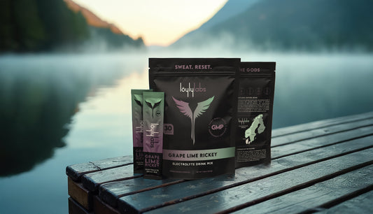 Electrolyte Hydration Stick Pack - Grape Lime Rickey - 30 Pack