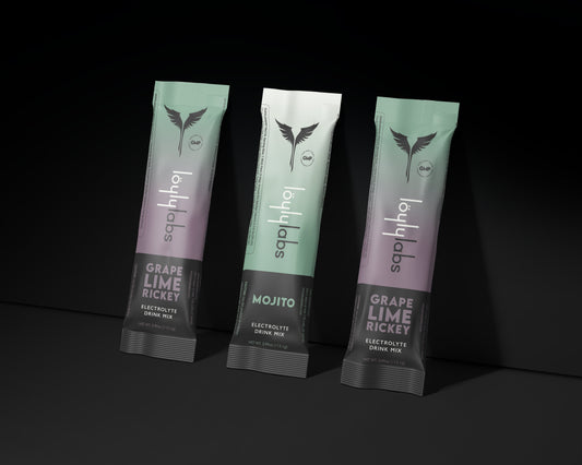 Electrolyte Hydration Stick Pack - Grape Lime Rickey - 30 Pack